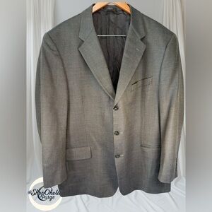 Joseph Abboud for Nordstrom‎ Suit jacket Gray Silk Wool Blazer Men’s Size 46